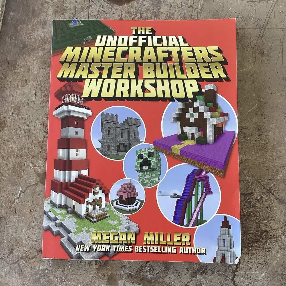 2017 The Unofficial Minecrafters Master Builder Workshop Paperback